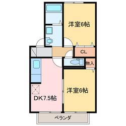 ヴィラアスカⅡの物件間取画像